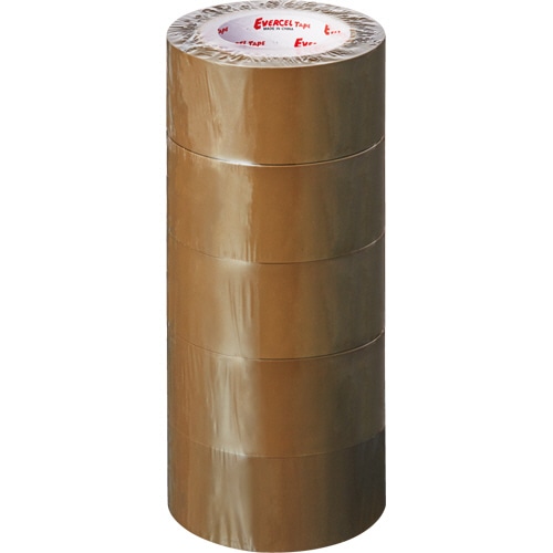 積水化学 エバーセルOPPテープ No.830NEV 50mm×50m 茶 P60XBJ3 5巻/袋(ご注文単位1袋)【直送品】