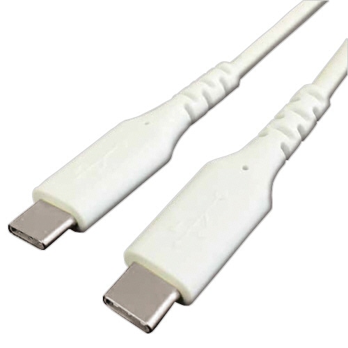 トップランド USB-C to Cケーブル ホワイト 1m CHTCCBC100-WT 1本（ご注文単位1本）【直送品】