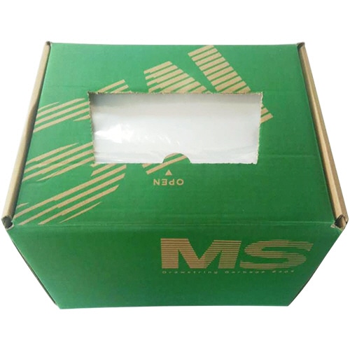 明光商会 シュレッダー用ゴミ袋 MSパック Mサイズ 紐付 200枚/箱(ご注文単位1箱)【直送品】