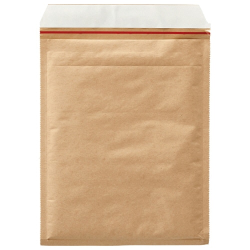 TANOSEE クッション封筒 CD/DVD2枚組用 内寸210×270mm 茶 300枚/箱（ご注文単位1箱）【直送品】