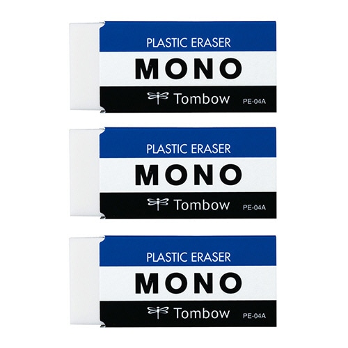 トンボ鉛筆　MONO消しゴム　JCA-311　1パック（3個）（ご注文単位1パック）【直送品】