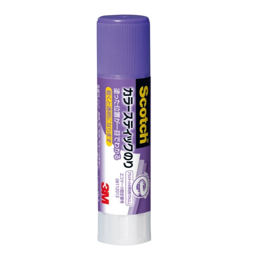 3M　スコッチ　カラースティックのり　8g　GP-A　1本（ご注文単位1本）【直送品】