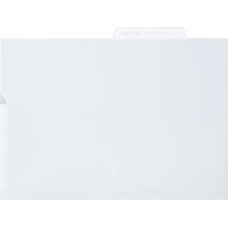 ライオン事務器　PPポケットホルダー　A4　厚さ0.2mm　ホワイト　LFS-02PH　1枚（ご注文単位1枚）【直送品】