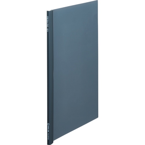 キングジム　プレッサファイルGX　A4タテ　50枚収容　黒　537GX-BK　1冊（ご注文単位1冊）【直送品】