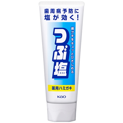 花王 つぶ塩 薬用ハミガキ スタンディングチューブ 180g 1本(ご注文単位1本)【直送品】