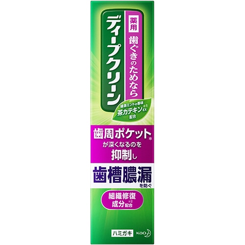花王 ディープクリーン 薬用ハミガキ 100g 1本(ご注文単位1本)【直送品】