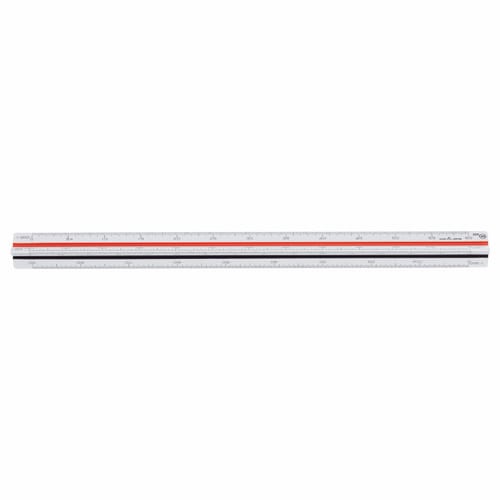 ライオン事務器 三角スケール 土地家屋用 300mm No.541 1個(ご注文単位1個)【直送品】