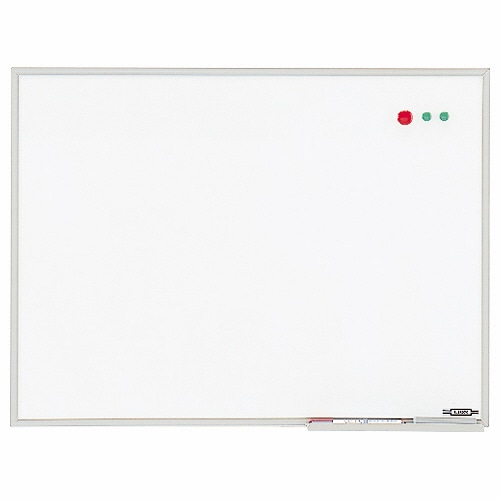 ライオン事務器　ホワイトボード　スチール製　603×453mm　PA-14　1枚（ご注文単位1枚）【直送品】