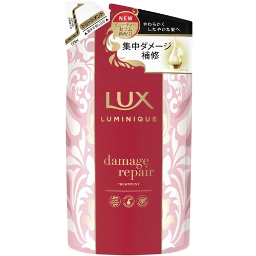 ユニリーバ　ラックス　ルミニーク　ダメージリペア　トリートメント　つめかえ用　350g　1パック（ご注文単位1パック）【直送品】