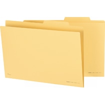 ライオン事務器　個別フォルダー　B4　クリーム　B4-IF　1セット（50冊）（ご注文単位1セット）【直送品】