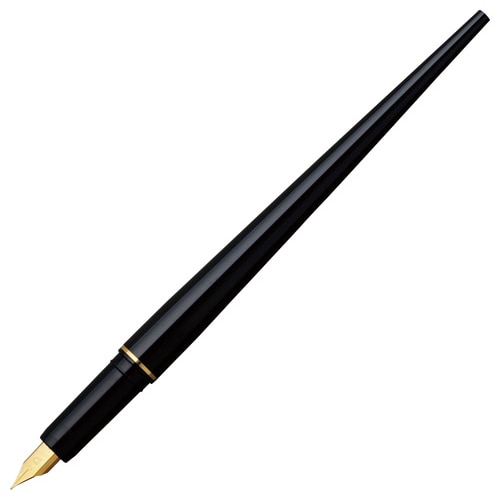 プラチナ デスクペン万年筆 ブラック(黒インク) DPQ-700A#1 1本(ご注文単位1本)【直送品】