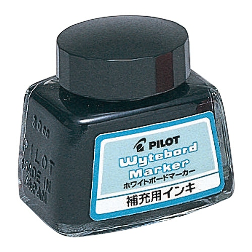 パイロット　ホワイトボードマーカー補充インキ　30ml　ブラック　WBMA-40RF-B　1セット（10個）（ご注文単位1セット）【直送品】