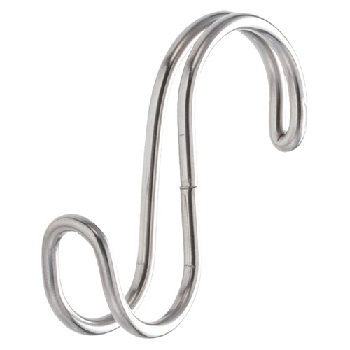 光 W用途フック 60×17×52mm シルバー STWF-63 1個(ご注文単位1個)【直送品】
