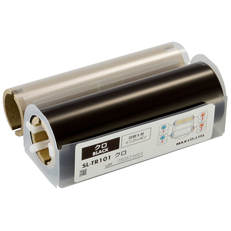 マックス ビーポップ 100タイプ用詰替えインクリボン 60m 黒 SL-TR101 1個(ご注文単位1個)【直送品】