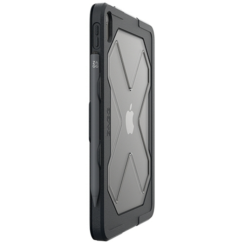 ZAGG iPad/A16/第10世代用ケース Rugged Messenger チャコール 103114855 1個(ご注文単位1個)【直送品】