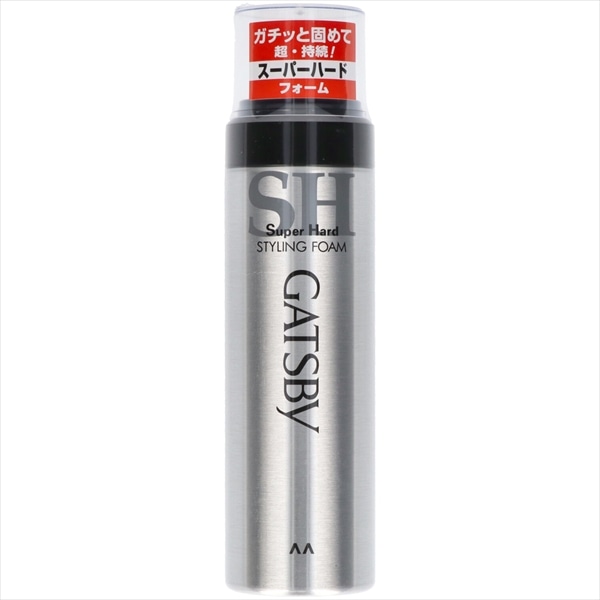 マンダム ギャツビー スタイリングフォーム スーパーハード 185G 1個(ご注文単位1個)【直送品】