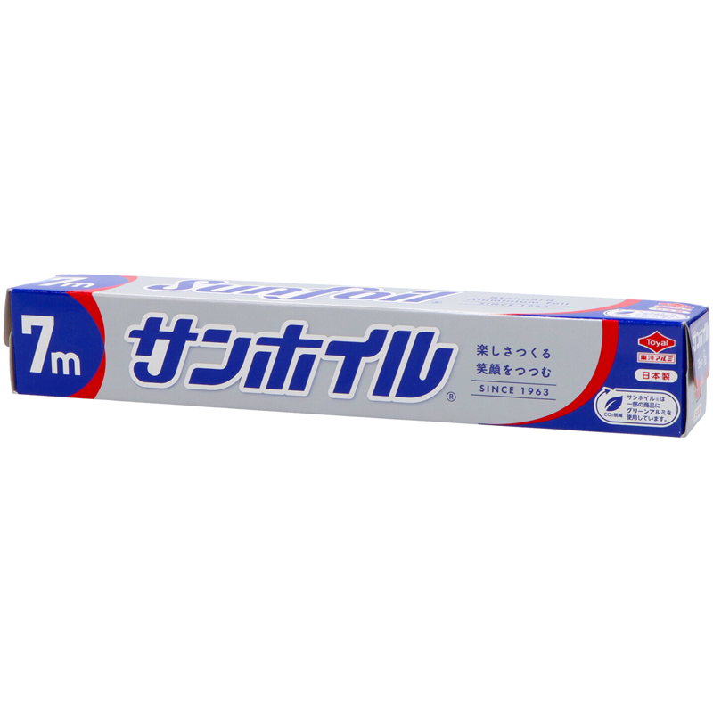 東洋アルミエコープロダクツ サンホイル 7M 1個(ご注文単位1個)【直送品】