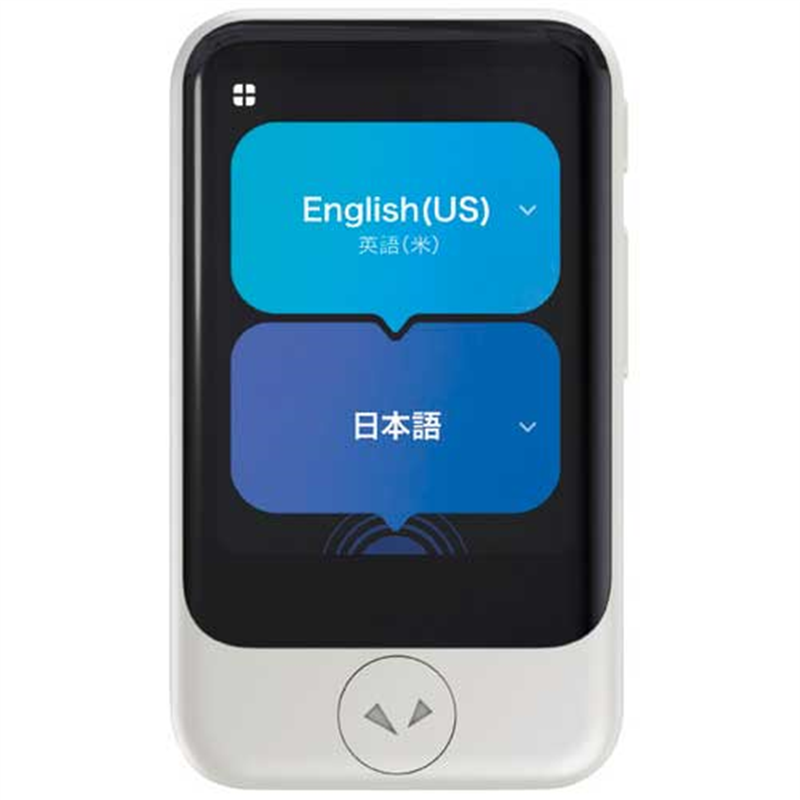 ポケトーク ポケトークS2 グローバルSIM付き 白 PTS2-W 1個（ご注文単位1個）【直送品】