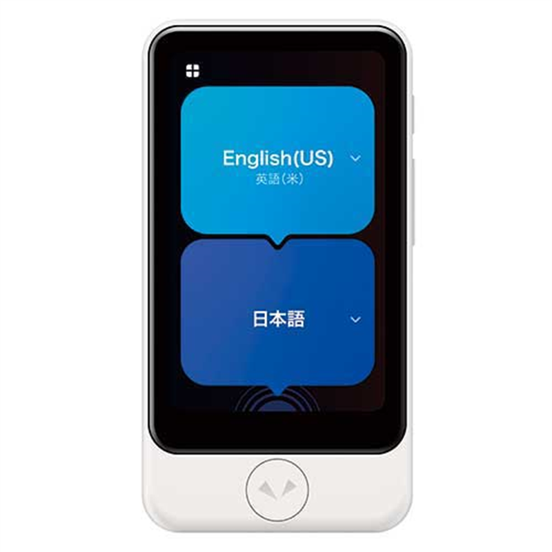 ポケトーク ポケトークS2 Plus グローバルSIM付PTS2P-W 1個（ご注文単位1個）【直送品】