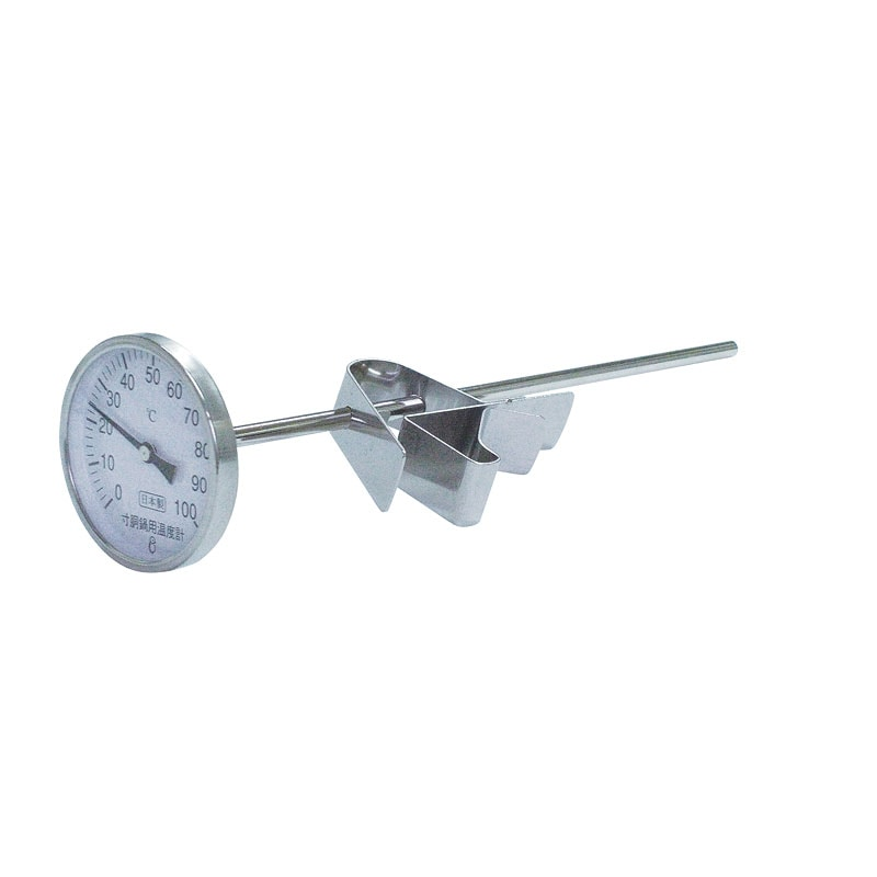 スライドホルダー付寸胴鍋用温度計 PY-400 1個(ご注文単位1個)【直送品】