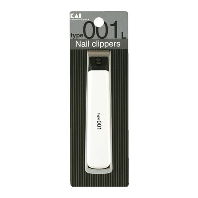 貝印 9994447 NailClippersツメキリtype001L白 ke0124 1個（ご注文単位1個）【直送品】