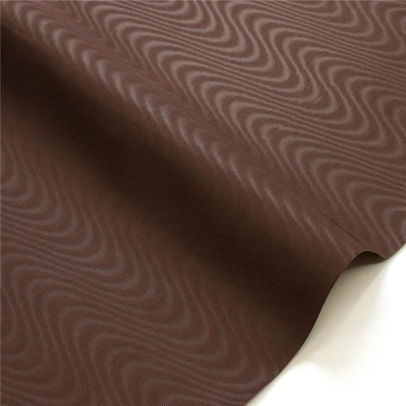 日本紐釦貿易 シャンタンモアレ 裏地用生地 レーヨン 巾約91cm×5m切売カット ダークブラウン TN10-140 1枚(ご注文単位1枚)【直送品】