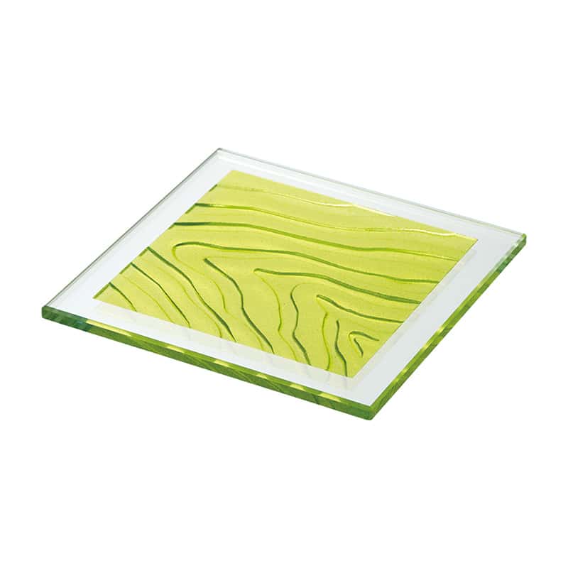 高岡健二商店 プレート グラスタイル グリーン T-5311 1個（ご注文単位6個）【直送品】