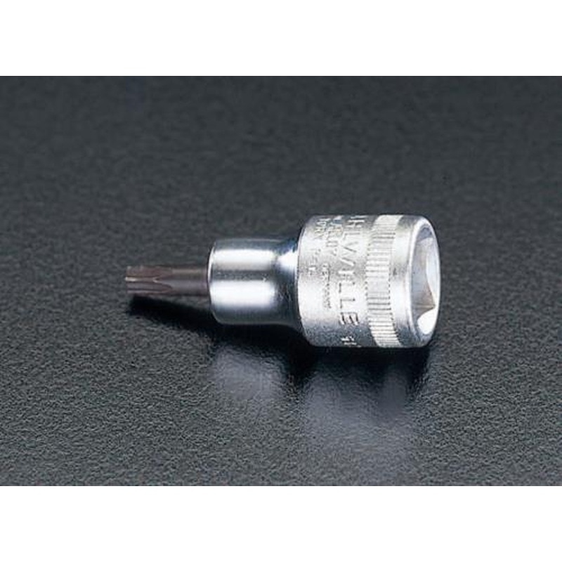 エスコ EA617ZT-45 1/2”DR/T45x55mm［Torx]ビットソケット 1個（ご注文単位1個）【直送品】