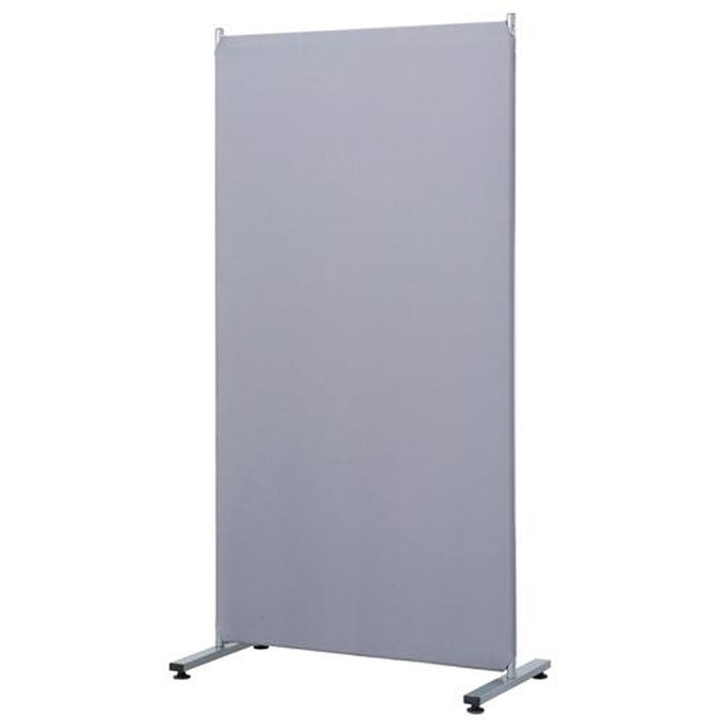 エスコ EA954EA-24 800x420x1600mmパーテーション(グレー) 1個(ご注文単位1個)【直送品】