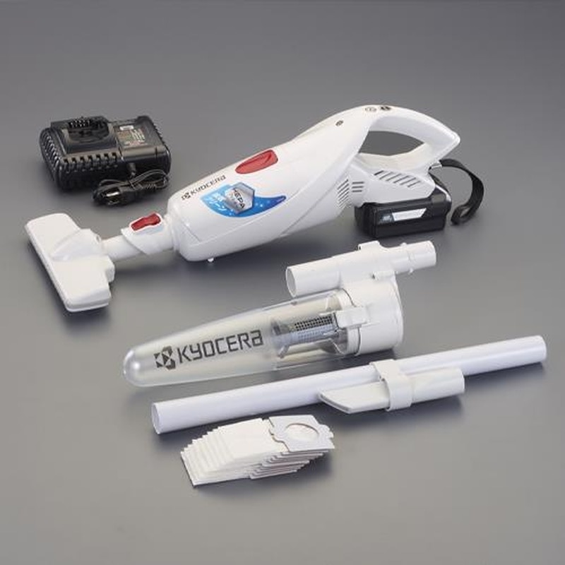 エスコ EA899AR-19 DC18.0V掃除機(充電式/サイクロン式/紙パック) 1個(ご注文単位1個)【直送品】