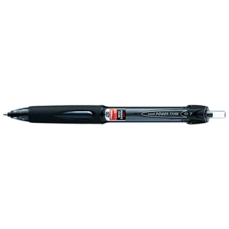 エスコ EA765MG-81B 0.7mmボールペン・加圧式(黒/10本) 1個(ご注文単位1個)【直送品】