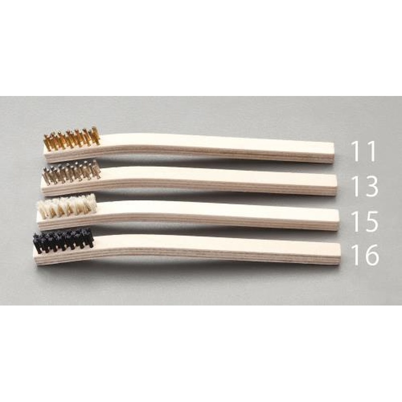エスコ EA109BA-13 11x200mm柄付ブラシ(ステンレス) 1個(ご注文単位1個)【直送品】
