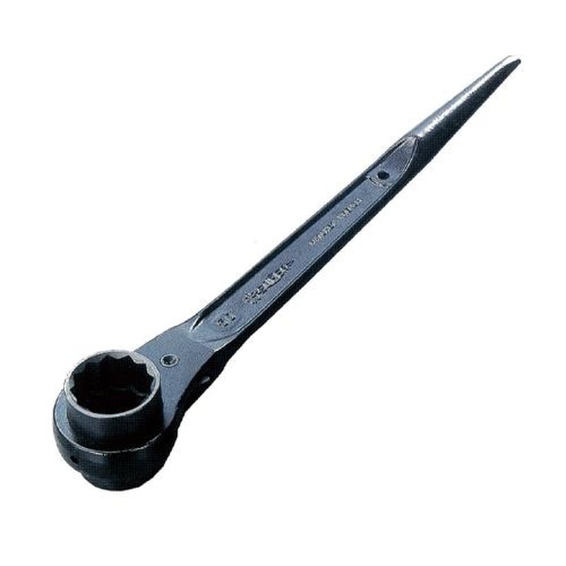 エスコ EA602AT-31 35x41mm/490mm両口ラチェットレンチ(シノ付) 1個(ご注文単位1個)【直送品】