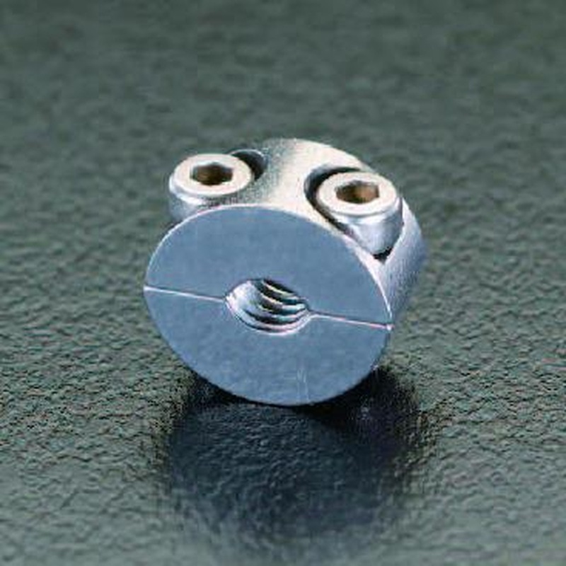 エスコ EA638R-8 8mmワイヤークランプ(ステンレス製) 1個（ご注文単位1個）【直送品】