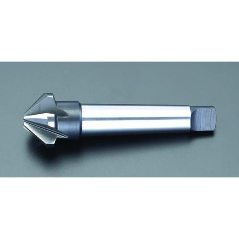 エスコ EA827HR-40 40mmカウンターシンク(5枚刃・MT-3テーパー・CoHSS) 1個(ご注文単位1個)【直送品】