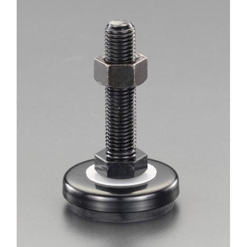 エスコ EA949H-44 φ60mm/M16x70mm/800kgアジャストベース(スチール) 1個（ご注文単位1個）【直送品】