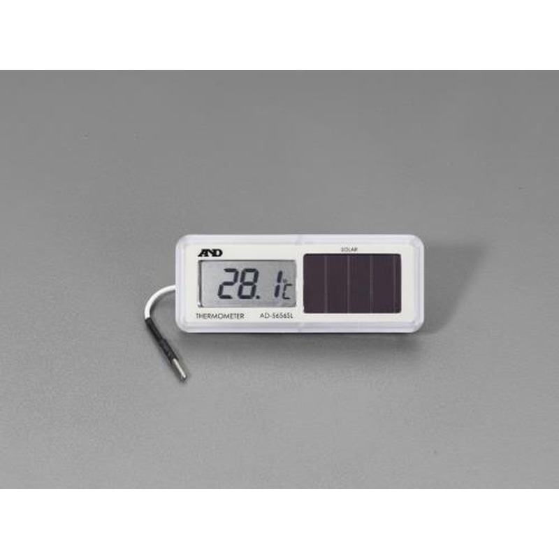 エスコ EA728EF-4A -40~99.9℃ソーラー式温度計 1個(ご注文単位1個)【直送品】