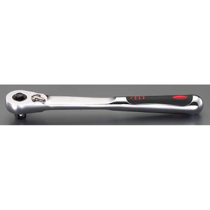 エスコ EA617G-4 1/2”DRx250mmラチェットハンドル 1個（ご注文単位1個）【直送品】