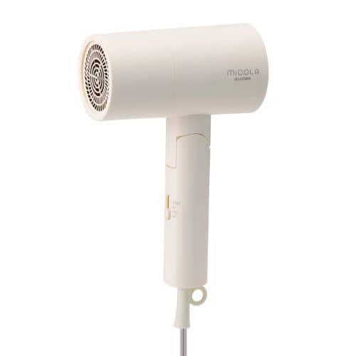 エスコ EA763AG-13 AC100V/1200W ヘアードライヤー(マイナスイオン/ホワイト) 1台 (ご注文単位1台)【直送品】