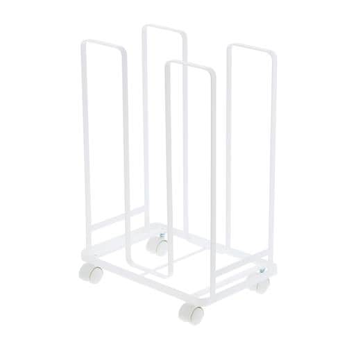 エスコ EA954LB-41A 300x230x435mm ダンボールストッカー(白) 1個 (ご注文単位1個)【直送品】