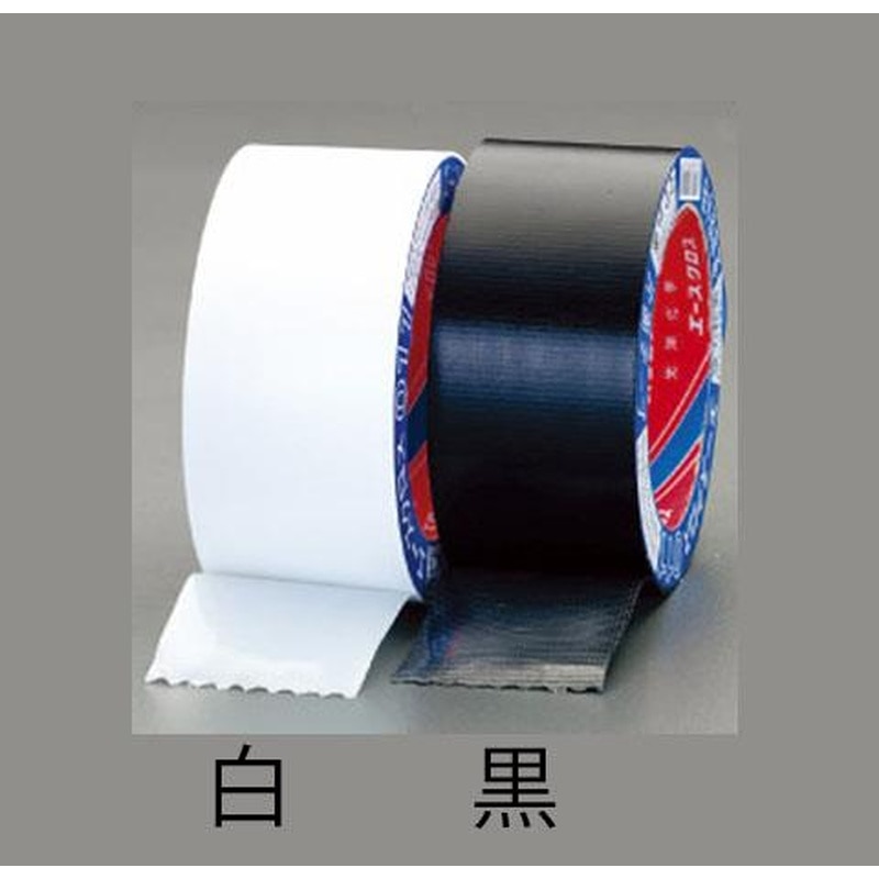 エスコ EA944MJ-2 75mmx20m気密防水テープ(片面/白) 1個（ご注文単位1個）【直送品】