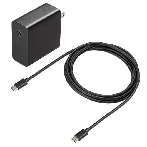 エスコ EA940CD-197 AC100-240V USBPD充電器(1P/3A/黒/TypeC) 1個 （ご注文単位1個）【直送品】