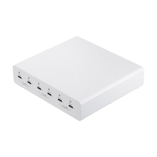 エスコ EA764A-225 [ 6ポート] USB充電器(ホワイト) 1個 （ご注文単位1個）【直送品】