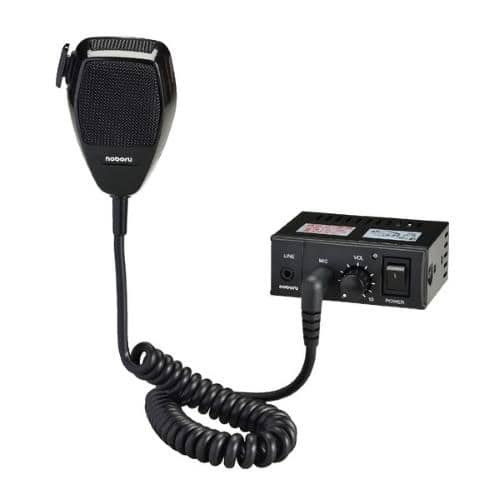 エスコ EA763CF-71 10W 車載用マイク&アンプセット 1台 (ご注文単位1台)【直送品】