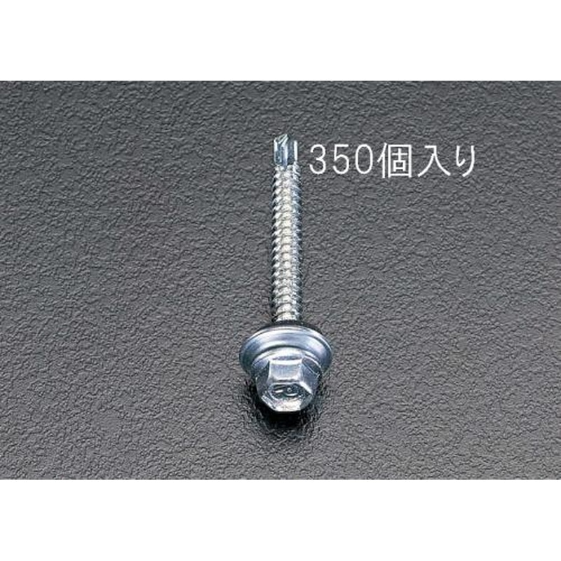 エスコ EA949EF-54 5x45mm六角頭ピアスビス(シール付/350本) 1個（ご注文単位1個）【直送品】