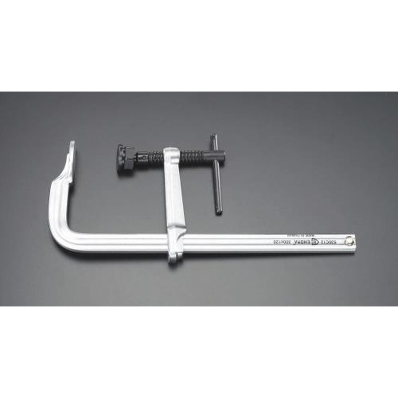 エスコ EA526TK-18 0-400mm/120mmL型クランプ 1個(ご注文単位1個)【直送品】