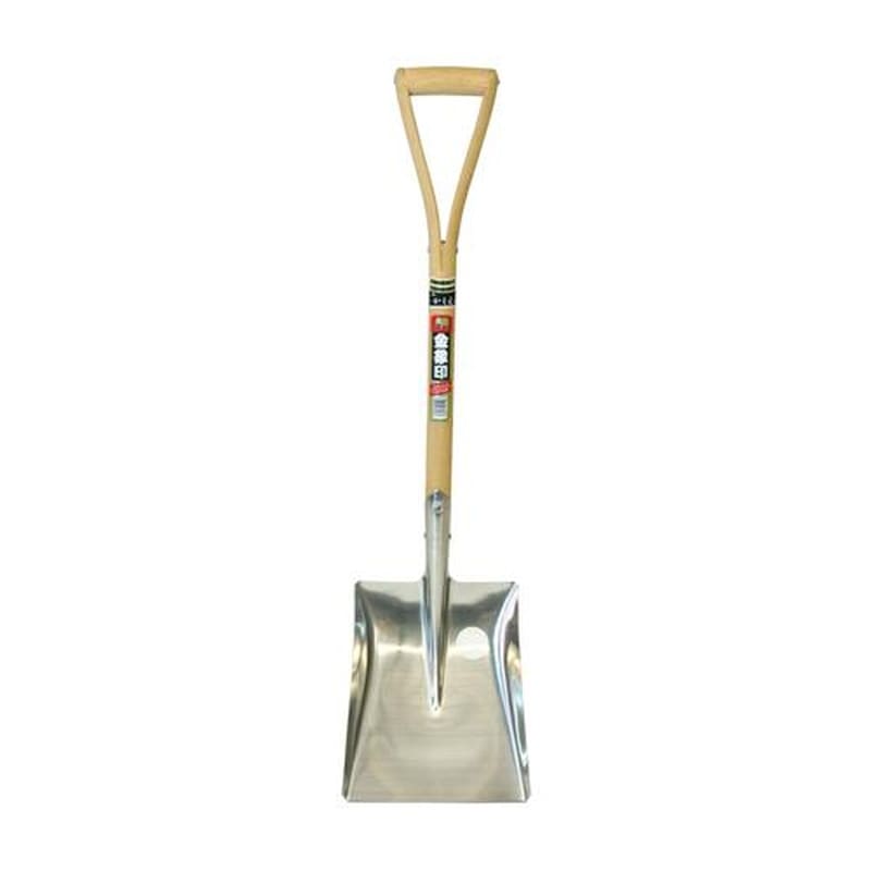 エスコ EA650BJ-28 255x300mm/970mmショベル(角形・ステンレス) 1個（ご注文単位1個）【直送品】