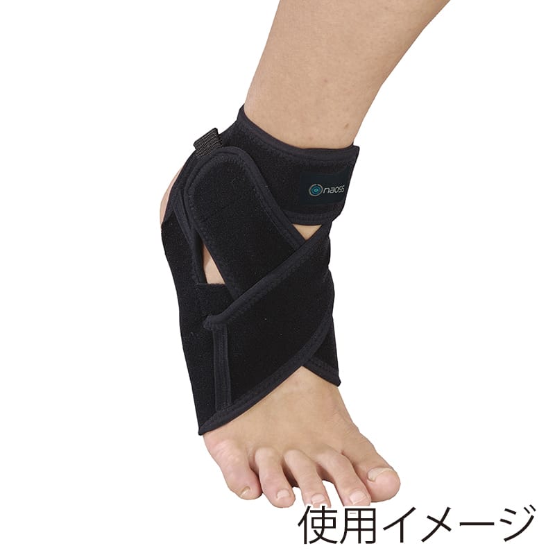 丸光産業 アンクルレスキュー オープン ブラック フリー 100905 1枚(ご注文単位1枚)【直送品】