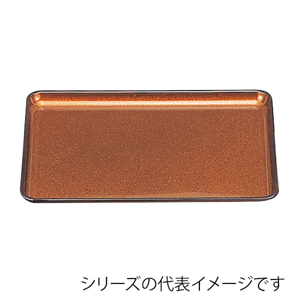 福井クラフト 長角トレー 尺4 重厚型 戦国長手盆 梨地 15001750 1枚(ご注文単位1枚)【直送品】