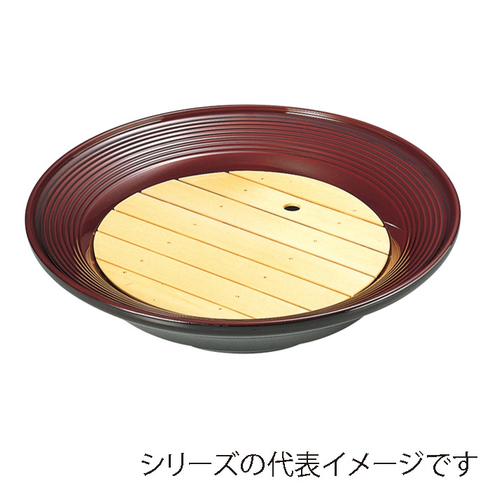 福井クラフト 越前漆器木製目皿 9寸用 51272573 1個(ご注文単位1個)【直送品】